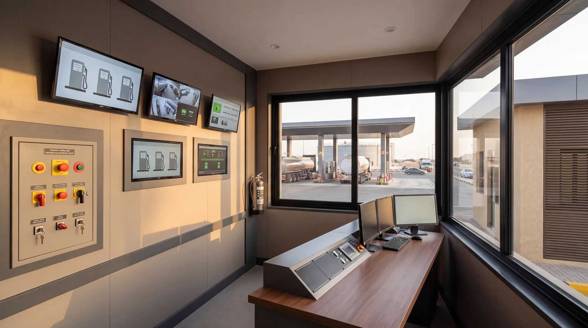 Fuel control room