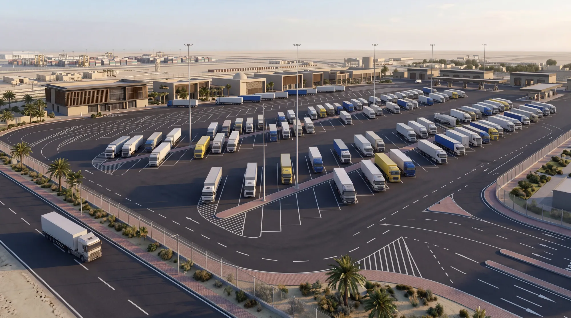 Parking yard
