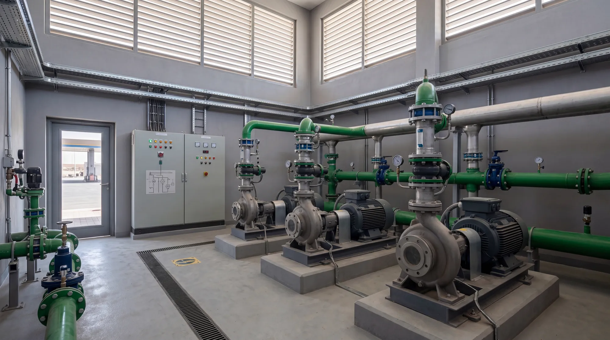 Pump room