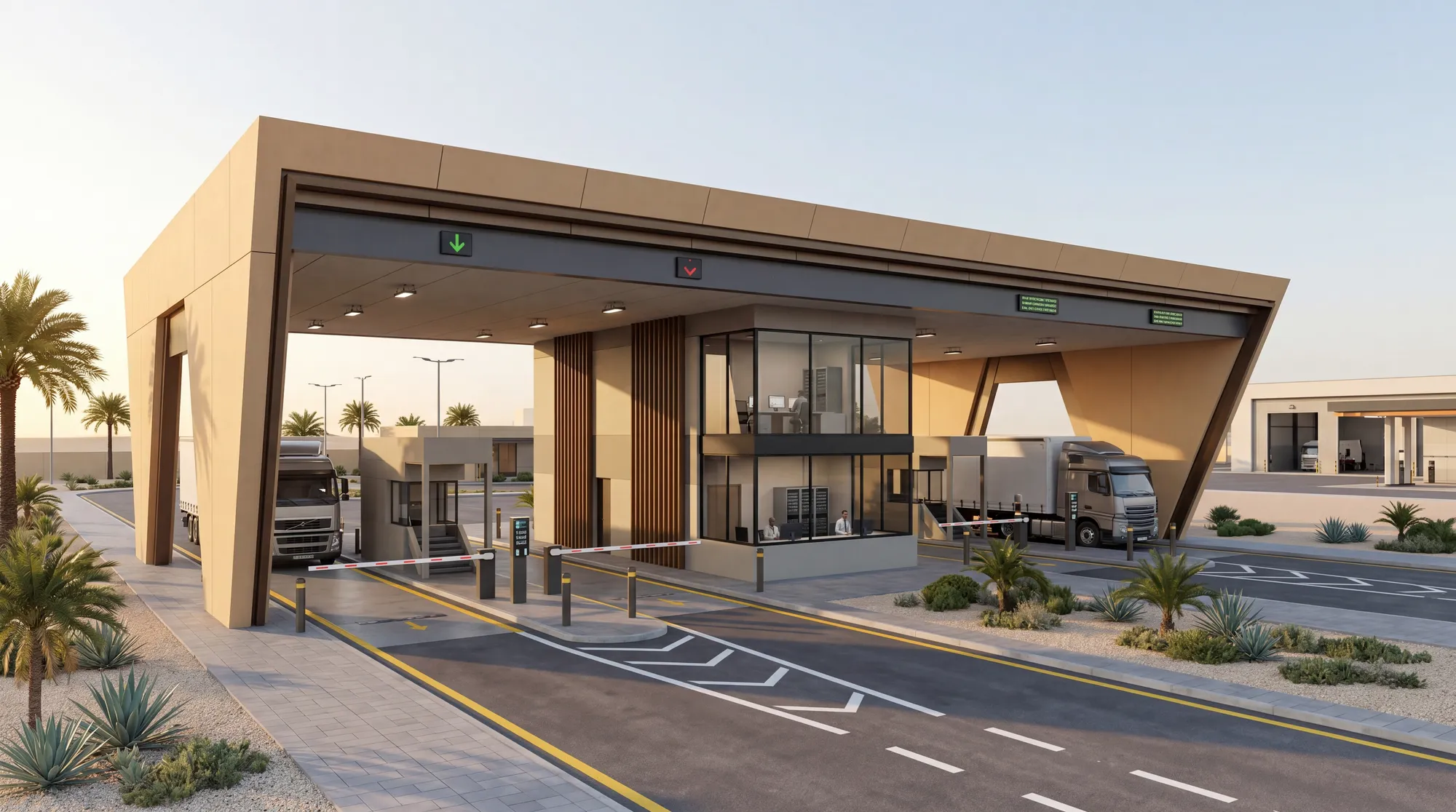 Smart gate lanes