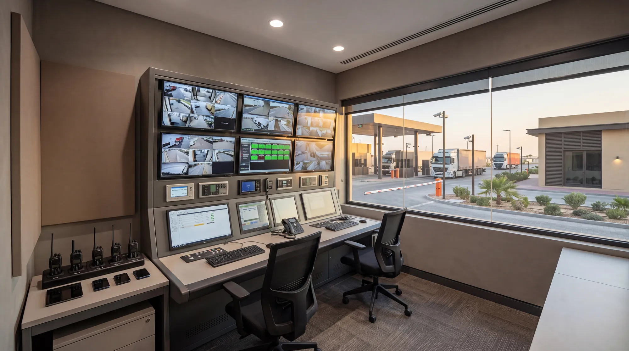 Gate operator room